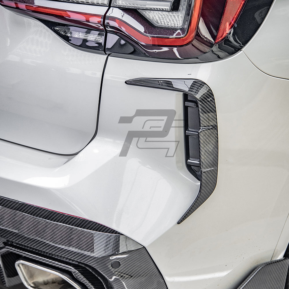 SQ Style Carbon Fiber Rear Vent Trim - BMW X3 G01 LCI