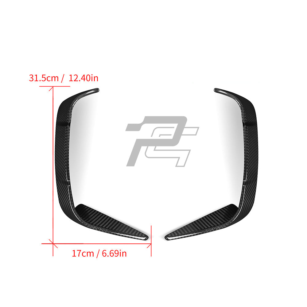 SQ Style Carbon Fiber Rear Vent Trim - BMW 4 Series G22/G23