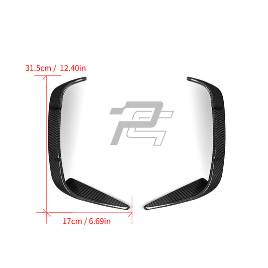 SQ Style Carbon Fiber Rear Vent Trim - BMW 4 Series G22/G23