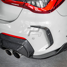 SQ Style Carbon Fiber Rear Vent Trim - BMW 4 Series G22/G23