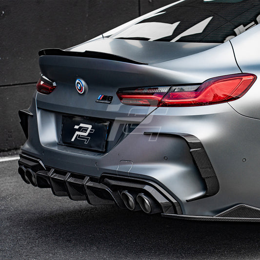 SQ Style Carbon Fiber Diffuser - BMW M8 F93