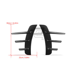 SQ Style Carbon Fiber Rear Side Spat - BMW 4 Series G22/G23