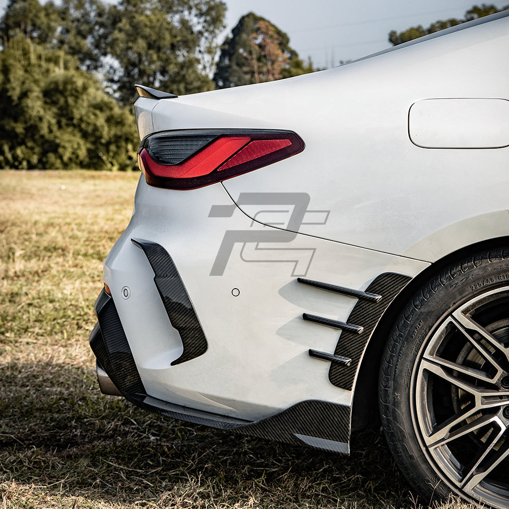 SQ Style Carbon Fiber Rear Side Spat - BMW 4 Series G22/G23