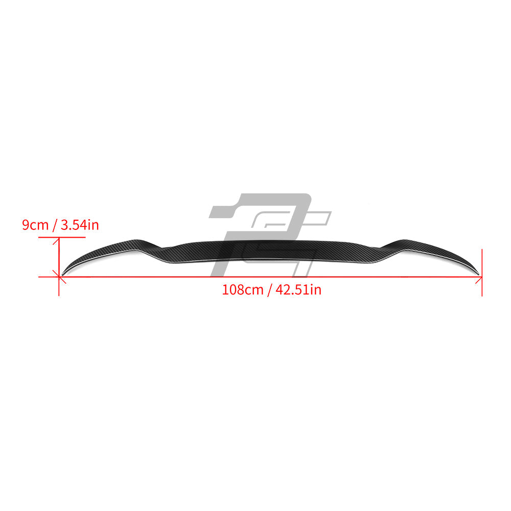 SQ Style Carbon Fiber Roof Spoiler - BMW X3M F97