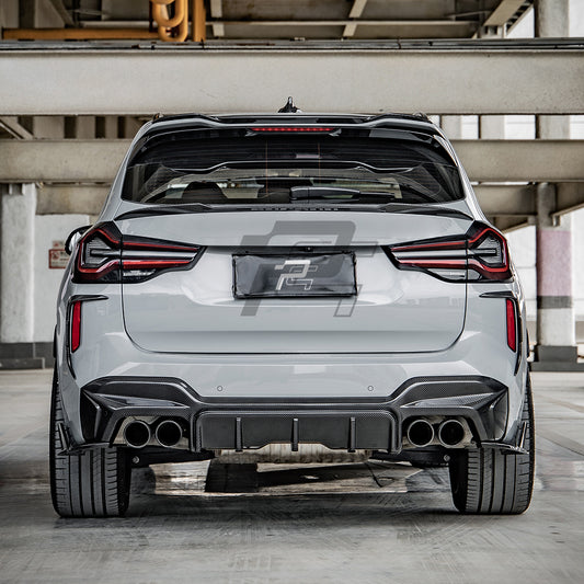 SQ Style Carbon Fiber Roof Spoiler - BMW X3M F97