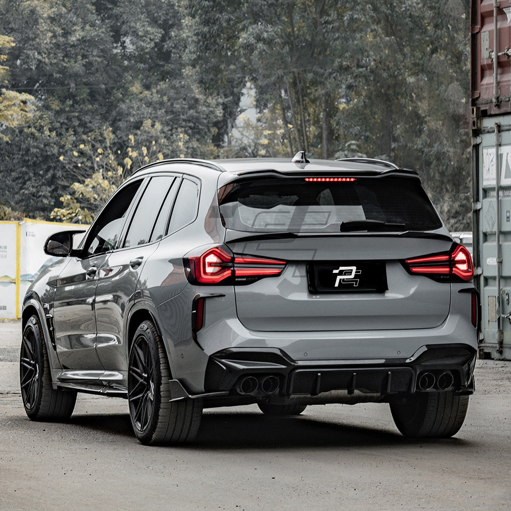 SQ Style Carbon Fiber Roof Spoiler - BMW X3M F97