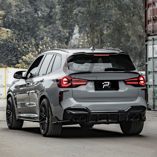 SQ Style Carbon Fiber Roof Spoiler - BMW X3M F97