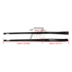 SQ Style Carbon Fiber Side Skirt V1 - BMW X3 G01 & X3M F97 & X4 G02 & X4M F98