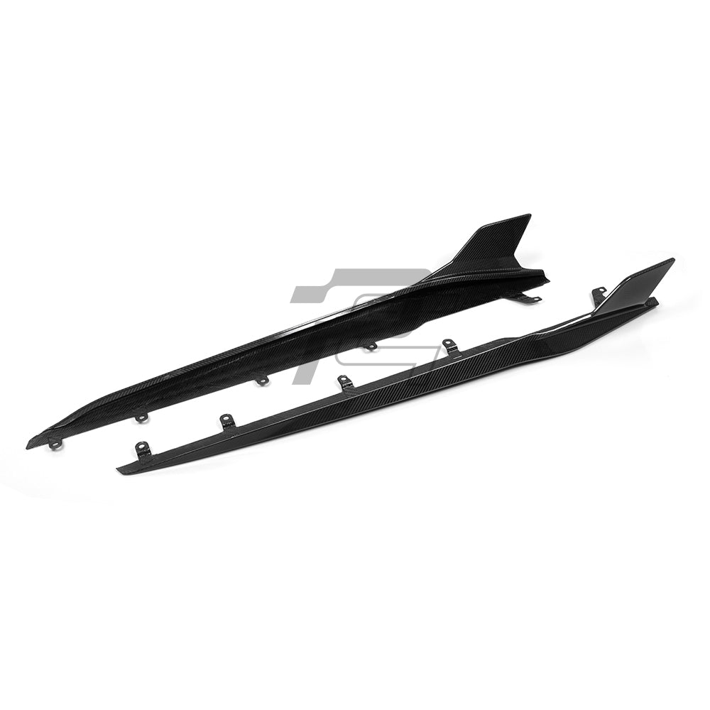 SQ Style Carbon Fiber Side Skirt - BMW 8 series G14/G15 & M8 F91/F92