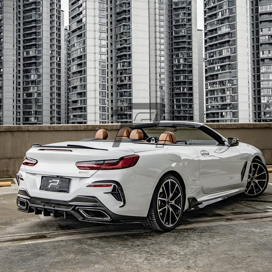 SQ Style Carbon Fiber Side Skirt - BMW M8 F93 & 8 Series G16