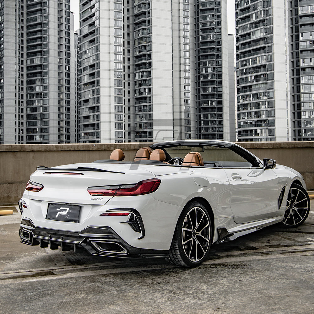 SQ Style Carbon Fiber Side Skirt - BMW 8 series G14/G15 & M8 F91/F92