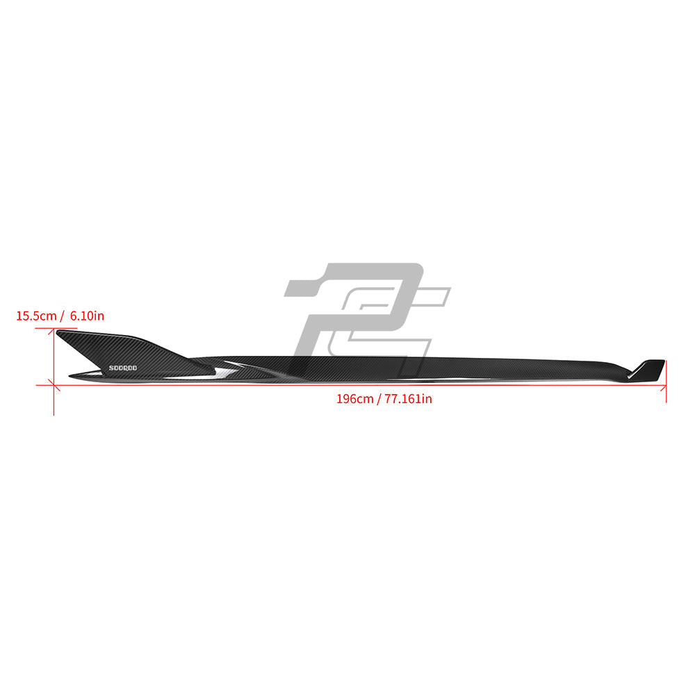 SQ Style Carbon Fiber Side Skirt - BMW 4 Series G22/G23