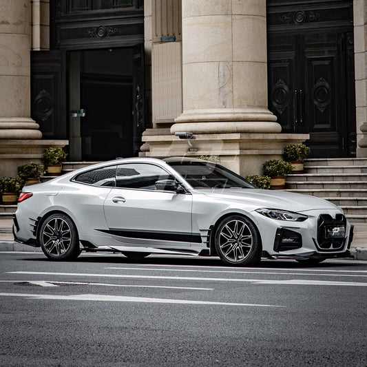 SQ Style Carbon Fiber Side Skirt - BMW 4 Series G22/G23