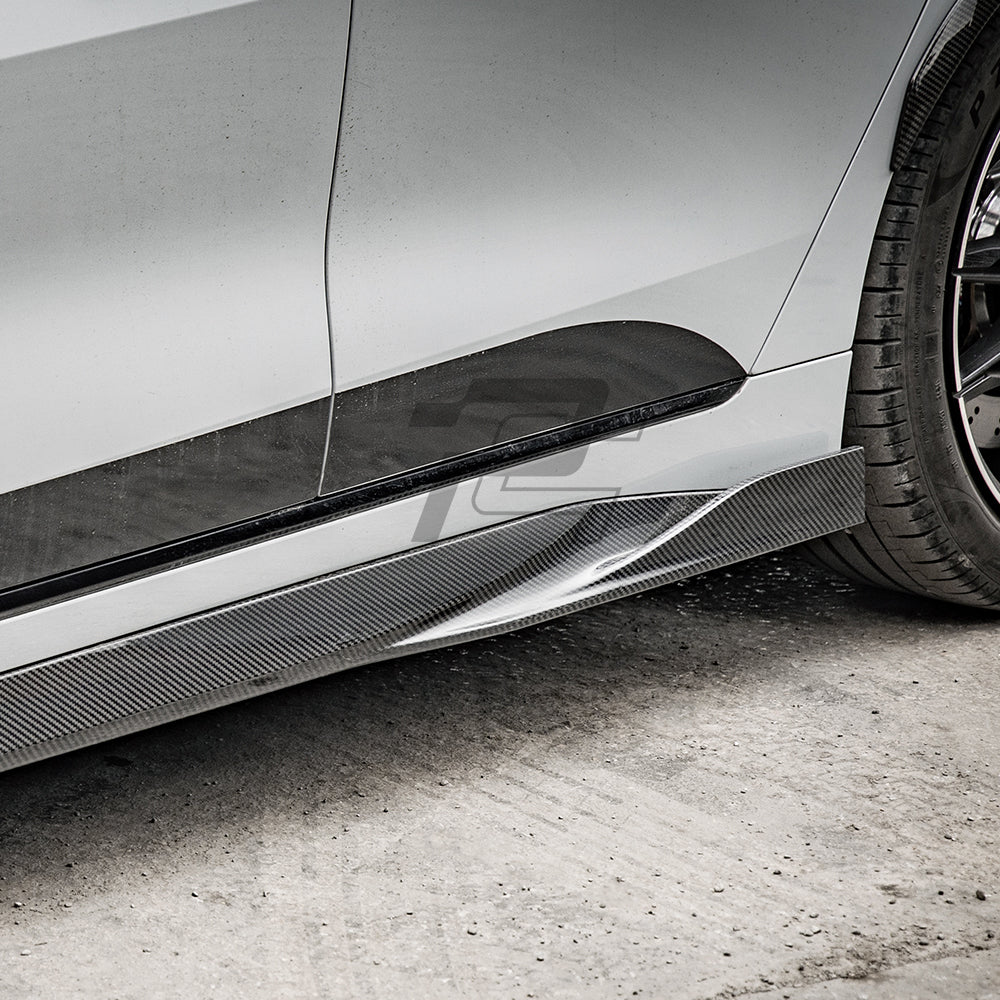 SQ Style Carbon Fiber Side Skirt - BMW 4 Series G26