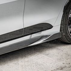 SQ Style Carbon Fiber Side Skirt - BMW 4 Series G26