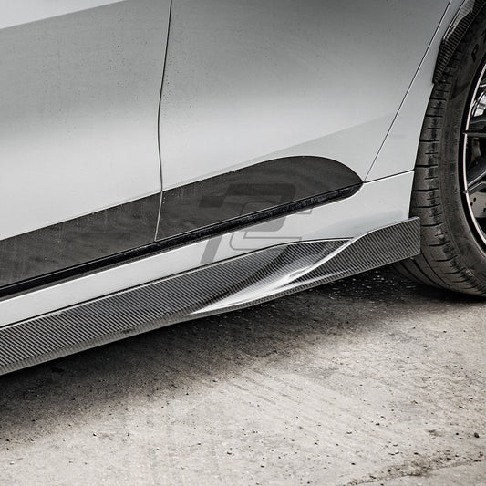SQ Style Carbon Fiber Side Skirt - BMW 4 Series G26