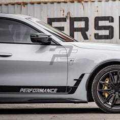 SQ Style Carbon Fiber Side Skirt - BMW 4 Series G26