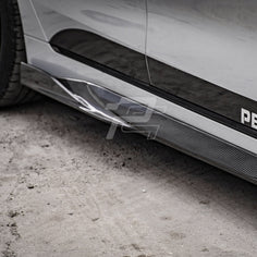 SQ Style Carbon Fiber Side Skirt - BMW 4 Series G26