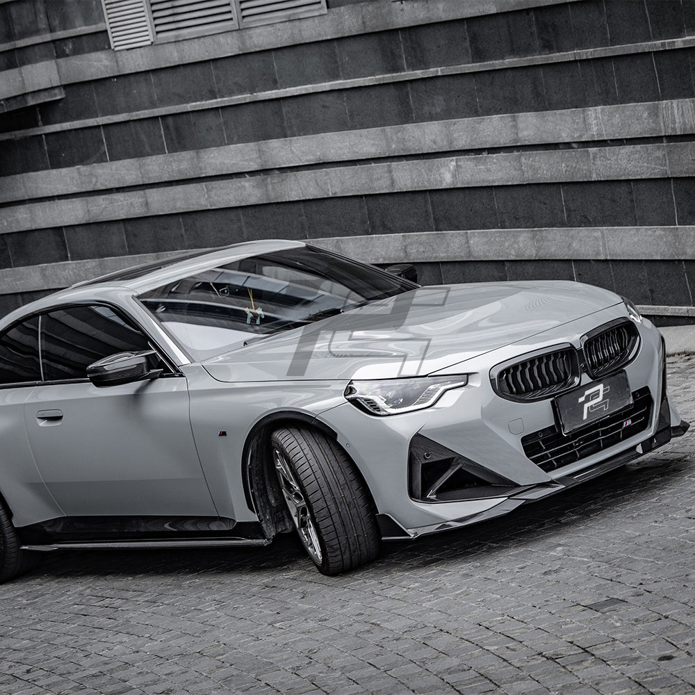 SQ Style Carbon Fiber Side Skirt - BMW G42 2 Series