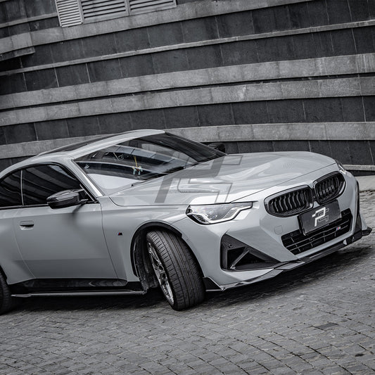 SQ Style Carbon Fiber Side Skirt - BMW G42 2 Series