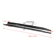 SQ Style Carbon Fiber Side Skirt - BMW i4 G26