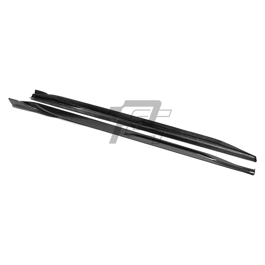 SQ Style Carbon Fiber Side Skirt - BMW i4 G26