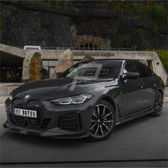 SQ Style Carbon Fiber Side Skirt - BMW i4 G26