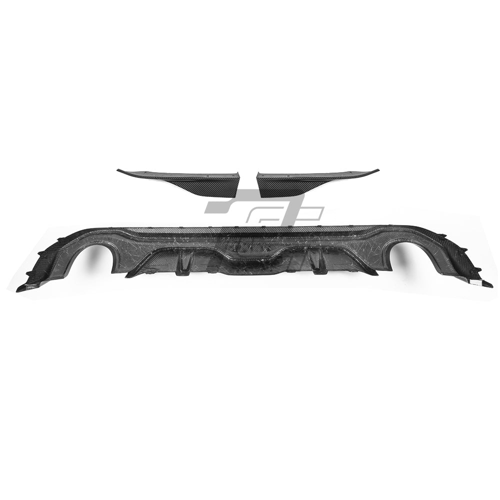 SQ Style Carbon Fiber Single Tip Diffuser - BMW 4 Series G26
