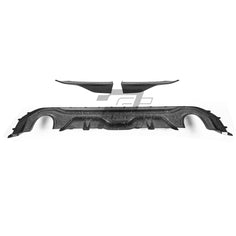 SQ Style Carbon Fiber Single Tip Diffuser - BMW 4 Series G26
