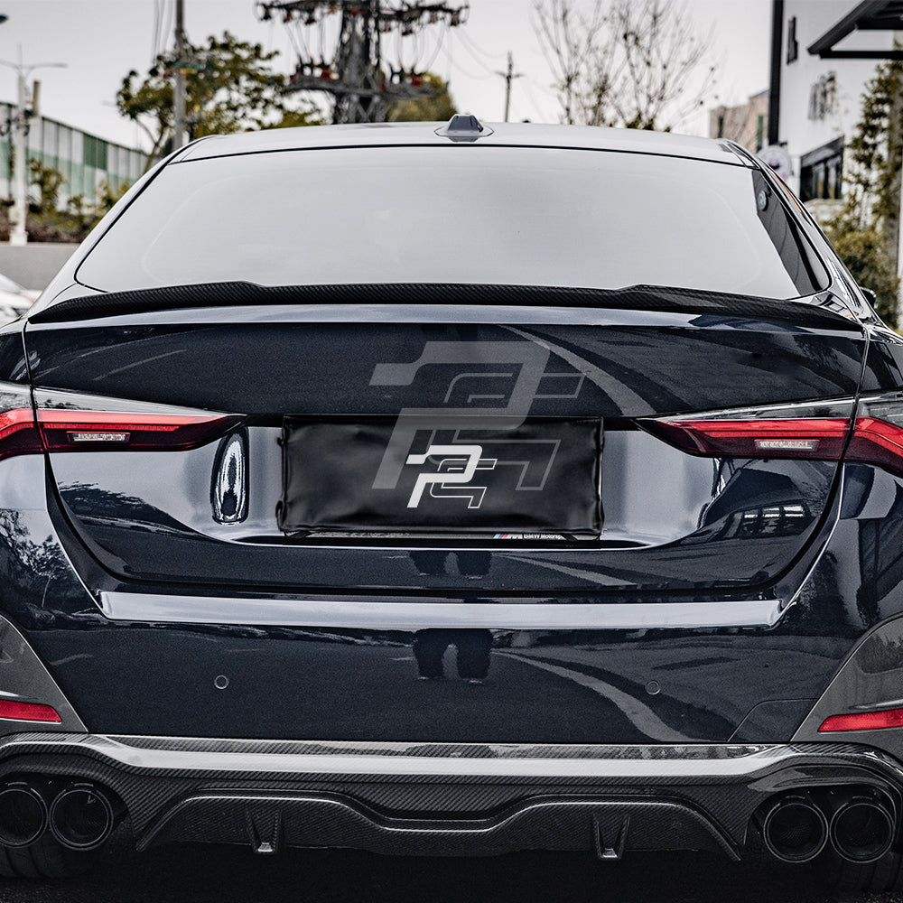 SQ Style Carbon Fiber Spoiler - BMW i4 G26