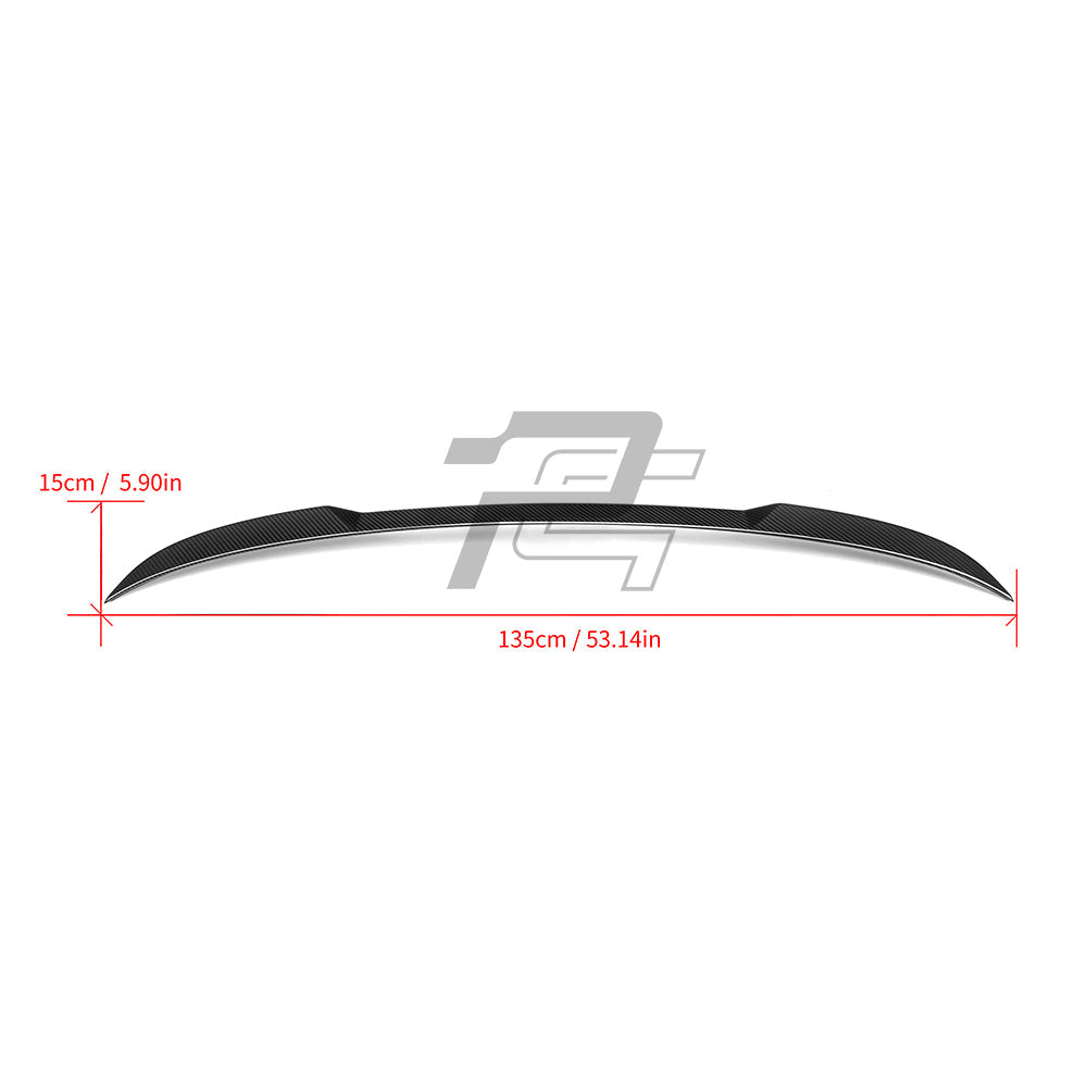 SQ Style Carbon Fiber Rear Spoiler - BMW X3M F97 & X3 G01 LCI