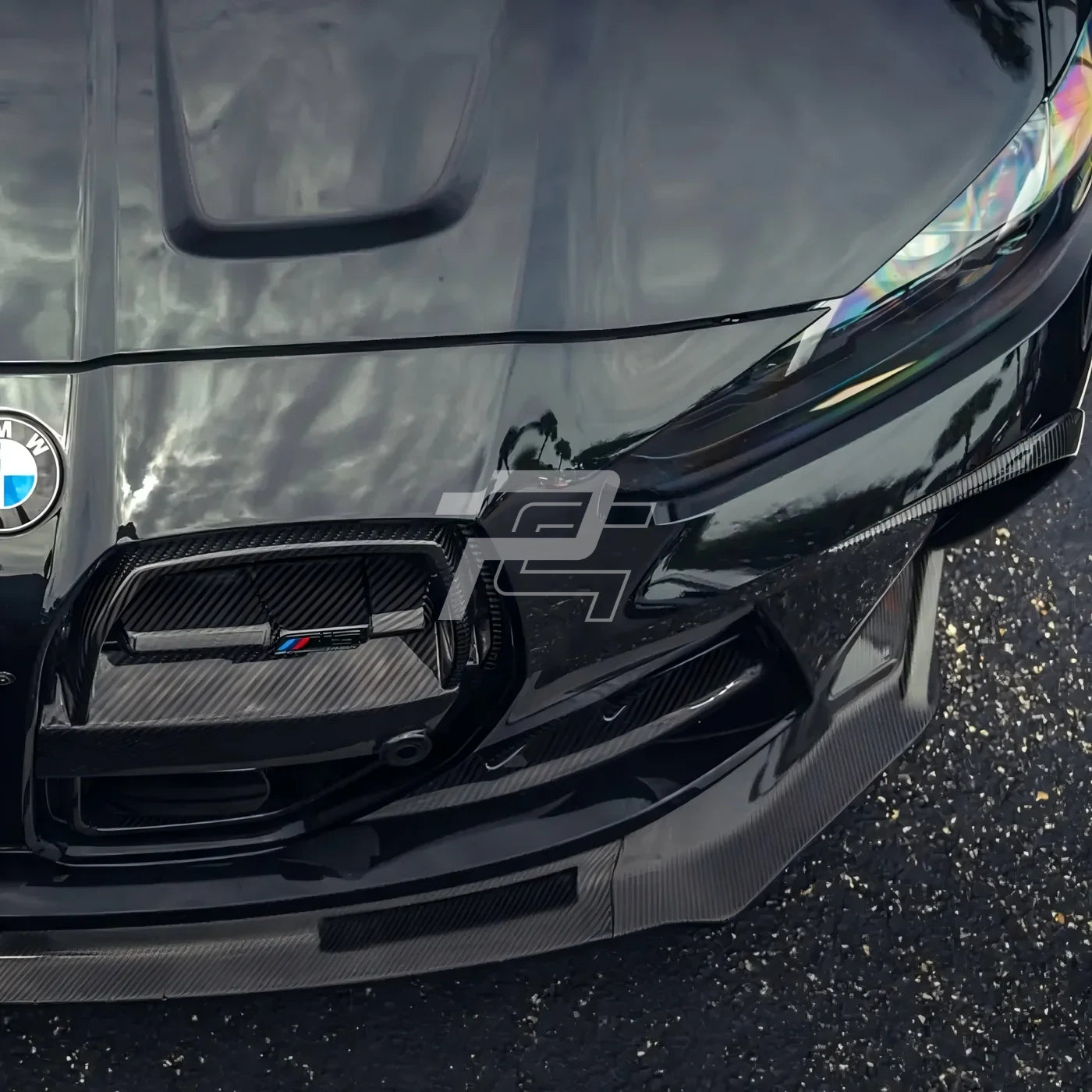 SQ Style Carbon Fiber Front Grill V2 - BMW M3 G80 G81 & M4 G82 G83