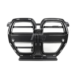 SQ Style Carbon Fiber Front Grill V2 - BMW M3 G80 G81 & M4 G82 G83
