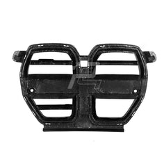 SQ Style Carbon Fiber Front Grill V2 - BMW M3 G80 G81 & M4 G82 G83