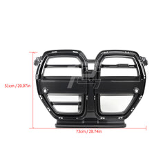 SQ Style Carbon Fiber Front Grill V2 - BMW M3 G80 G81 & M4 G82 G83
