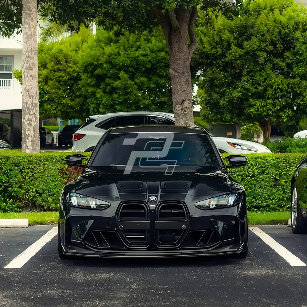 SQ Style Carbon Fiber Front Grill V2 - BMW M3 G80 G81 & M4 G82 G83