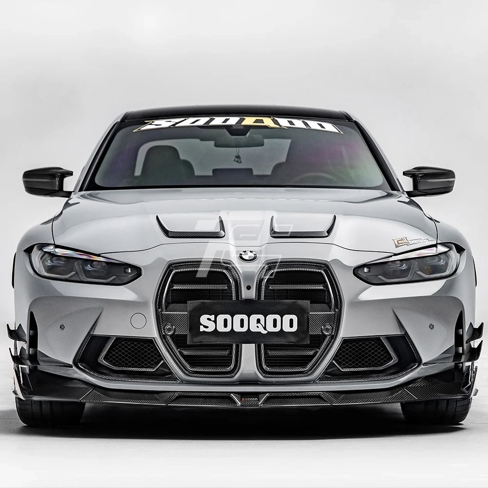 SQ Style Carbon Fiber Front Grill V2 - BMW M3 G80 G81 & M4 G82 G83