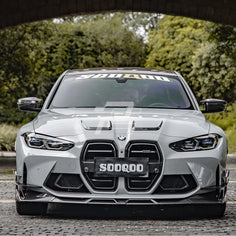 SQ Style Carbon Fiber Front Grill V2 - BMW M3 G80 G81 & M4 G82 G83