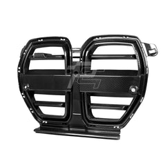 SQ Style Carbon Fiber Front Grill V2 - BMW M3 G80 G81 & M4 G82 G83