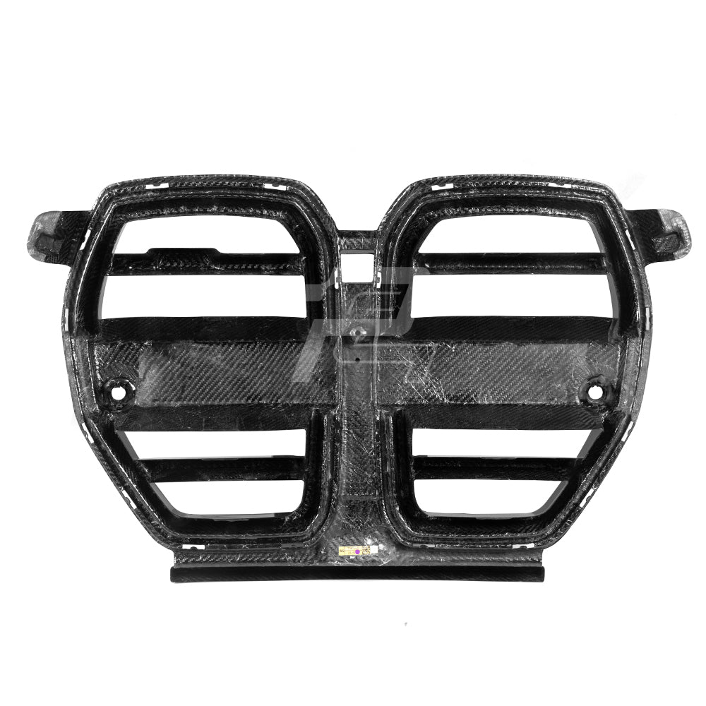 SQ Style Carbon Fiber Front Grill V2 - BMW M3 G80 G81 & M4 G82 G83