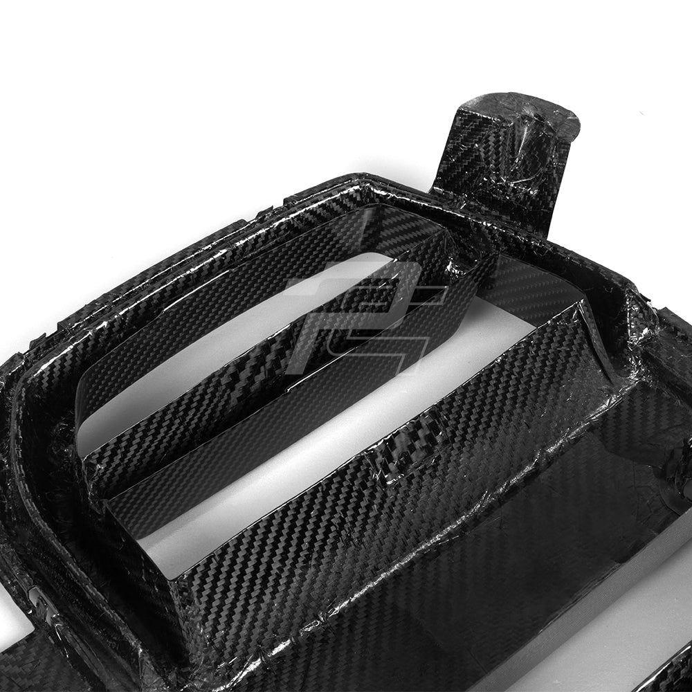 SQ Style Carbon Fiber Front Grill V2 - BMW M3 G80 G81 & M4 G82 G83