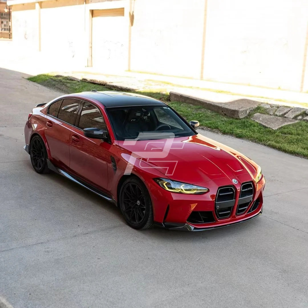 SQ Style Carbon Fiber Front Grill V2 - BMW M3 G80 G81 & M4 G82 G83