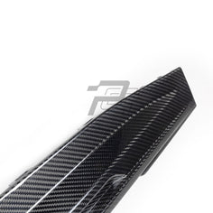 SQ Style Carbon Fiber Rear Diffuser Set With Brake Light V1 - BMW M3 G80 G81