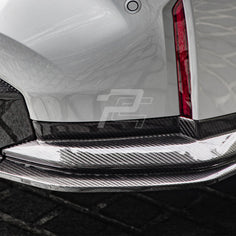 SQ Style Carbon Fiber Rear Diffuser Set With Brake Light V1 - BMW M3 G80 G81