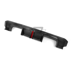 SQ Style Carbon Fiber Rear Diffuser Set With Brake Light V1 - BMW M4 G82 G83