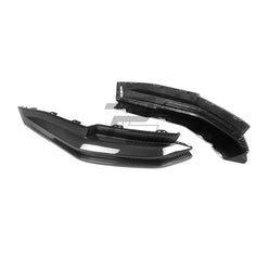 SQ Style Carbon Fiber Rear Diffuser Set With Brake Light V1 - BMW M4 G82 G83