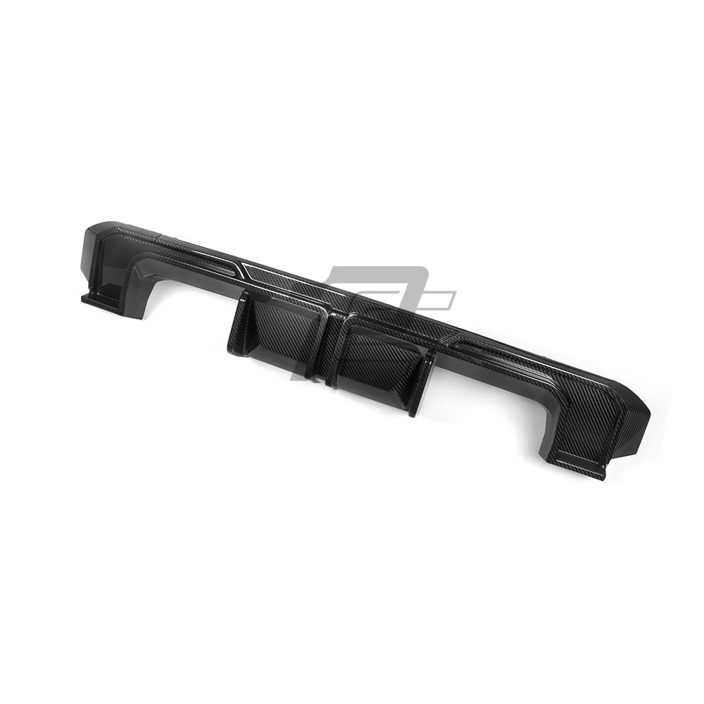 SQ Style Carbon Fiber Rear Diffuser Set V1 - BMW M3 G80 G81