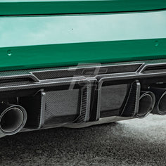SQ Style Carbon Fiber Rear Diffuser Set V1 - BMW M3 G80 G81