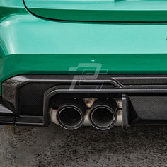 SQ Style Carbon Fiber Rear Diffuser Set V1 - BMW M3 G80 G81