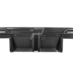 SQ Style Carbon Fiber Rear Diffuser Set V1 - BMW M4 G82 G83